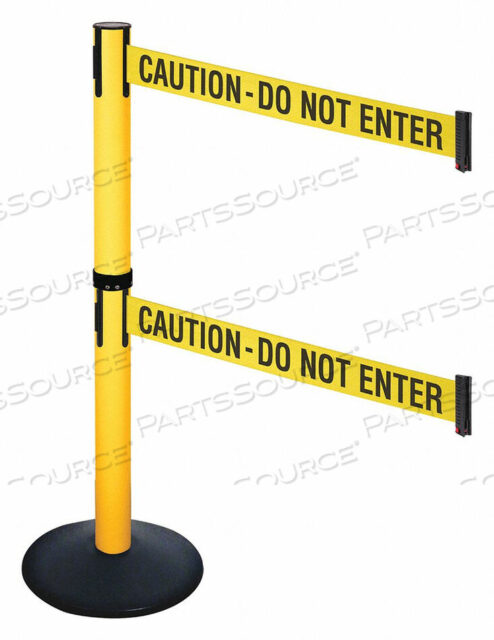 OEM#: 331DPYW-CAUBARRIER POST 40 ДЮЙМОВ H ЖЕЛТО-ЧЕРНЫЙ ТЕКСТ от VISIONTRON Corp.