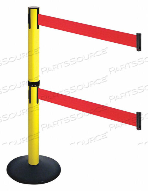 OEM#: 331DYA-RDBARRIER POST BLACK RED BELT 2 BELTS от VISIONTRON Corp.