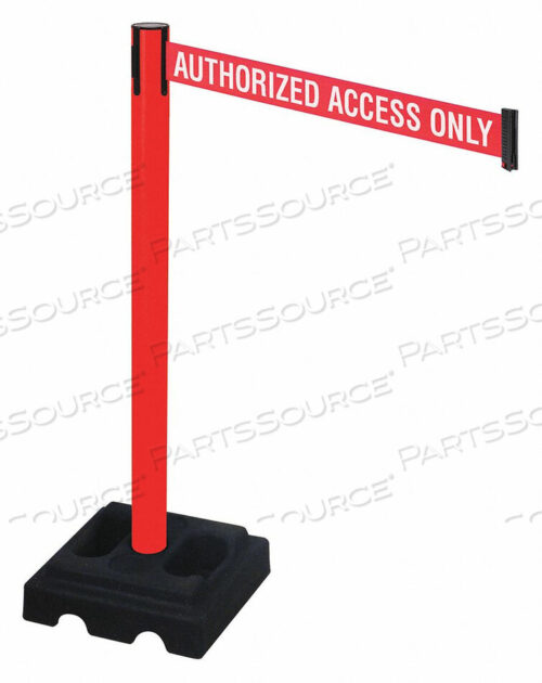 OEM#: 332PRD-AAOBARRIER POST RED/WHITE BELT TEXT SQUARE от VISIONTRON Corp.