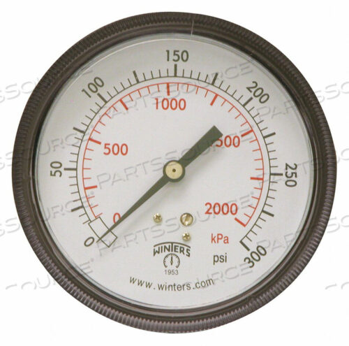 OEM#: P9U901461UCМАНОМЕТР 3-1/2 РАЗМЕР ЦИФЕРБЛАТА ЧЕРНЫЙ от Winters Instruments