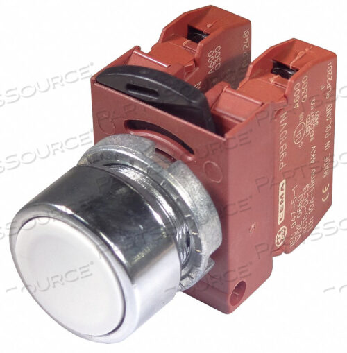 H7081 КНОПКА БЕЗ ПОДСВЕТКИ БЕЛАЯ