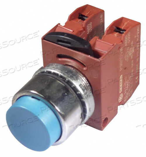 H7081 КНОПКА БЕЗ ПОДСВЕТКИ СИНЯЯ