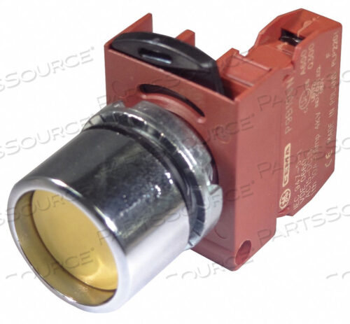 H7078 NON-ILLUMINATED PUSH BUTTON YELLOW