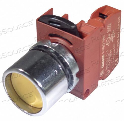 H7078 NON-ILLUMINATED PUSH BUTTON YELLOW