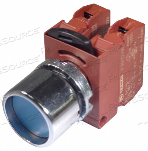 H7081 КНОПКА БЕЗ ПОДСВЕТКИ СИНЯЯ