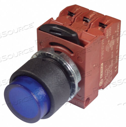 H7058 ILLUM PUSH BUTTON 22MM BLUE 24VAC/DC