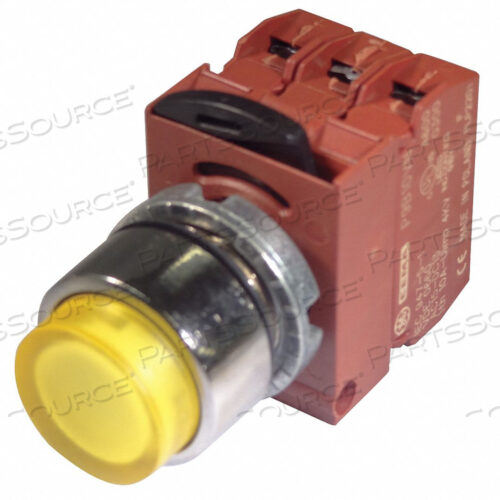 H7058 КНОПКА С ПОДСВЕТКОЙ 22 ММ ЖЕЛТАЯ 120 В ПЕРЕМЕННОГО ТОКА