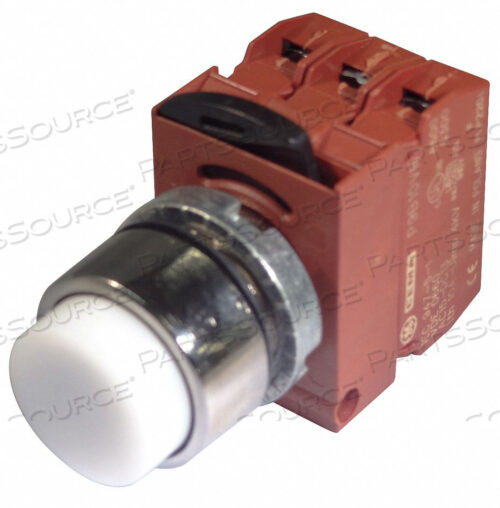 H7058 ILLUM PUSH BUTTON 22MM WHITE 120VAC