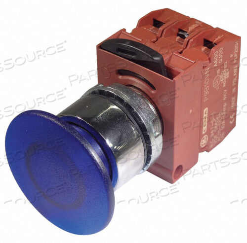 H7057 КНОПКА С ПОДСВЕТКОЙ 22 ММ СИНЕГО ЦВЕТА 24 В ПЕРЕМЕННОГО/ПОСТОЯННОГО ТОКА