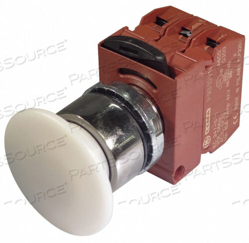 H7057 ILLUM PUSH BUTTON 22MM WHITE 24VAC/DC