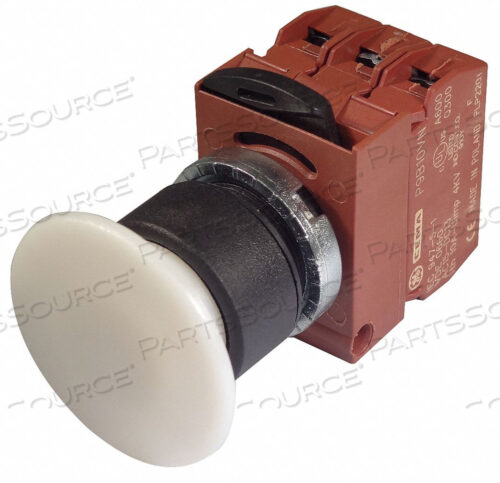 H7057 ILLUM PUSH BUTTON 22MM WHITE 24VAC/DC