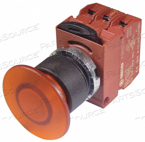 H7057 ILLUM PUSH BUTTON 22MM ORANGE 24VAC/DC