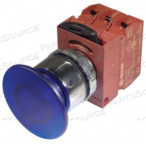 H7057 КНОПКА С ПОДСВЕТКОЙ 22 ММ СИНИЙ 120 В ПЕРЕМЕННОГО ТОКА