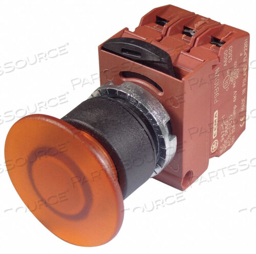 H7057 ILLUM PUSH BUTTON 22MM ORANGE 120VAC