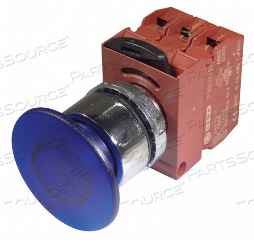 H7056 КНОПКА С ПОДСВЕТКОЙ 22 ММ СИНЕГО ЦВЕТА 24 В ПЕРЕМЕННОГО/ПОСТОЯННОГО ТОКА