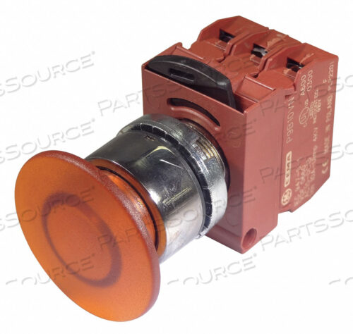 H7056 КНОПКА С ПОДСВЕТКОЙ 22 ММ ОРАНЖЕВАЯ 24 В AC/DC