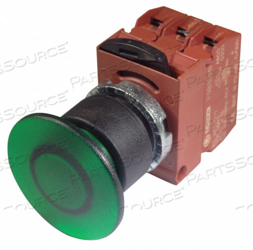 H7056 КНОПКА С ПОДСВЕТКОЙ 22 ММ ЗЕЛЕНАЯ 24 В ПЕРЕМЕННОГО/ПОСТОЯННОГО ТОКА