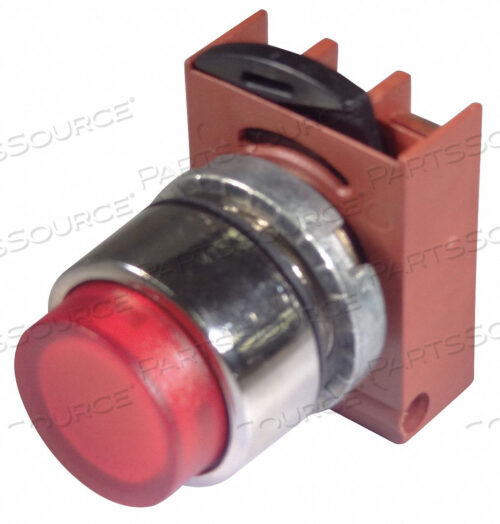 КОНТРОЛЬНАЯ ЛАМПОЧКА РАССЕЯННОГО КРАСНОГО СВЕТА 120 В ПЕРЕМЕННОГО ТОКА ХРОМ