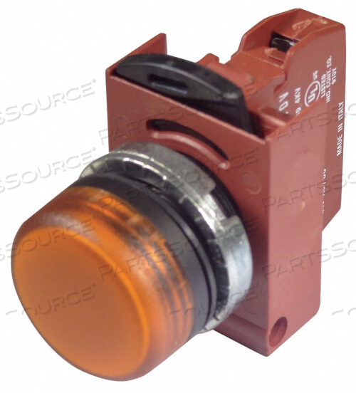 СВЕТ ПРЕЛОМЛЕННЫЙ ОРАНЖЕВЫЙ 24 В ПЕРЕМЕННОГО/ПОСТОЯННОГО ТОКА ПЛАСТИК