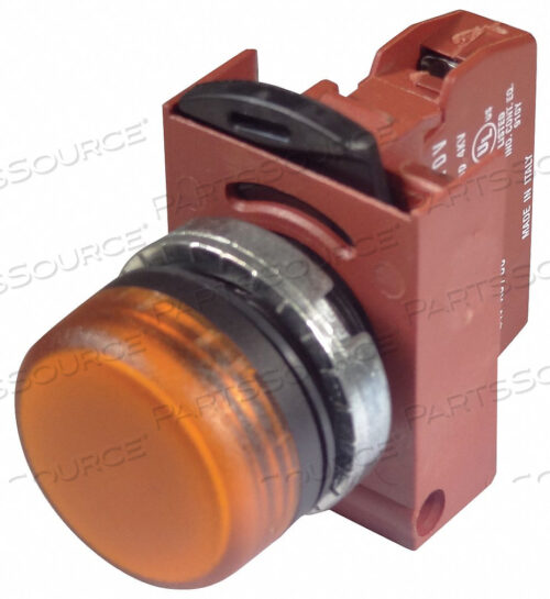 СВЕТ ПРЕЛОМЛЕННЫЙ ОРАНЖЕВЫЙ 120 В ПЕРЕМЕННОГО ТОКА ПЛАСТИК