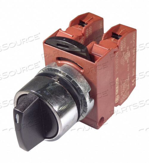 ПЕРЕКЛЮЧАТЕЛЬ СЕЛЕКТОРА БЕЗ ПОДСВЕТКИ 22 ММ 3-ПОЗИЦИОННЫЙ