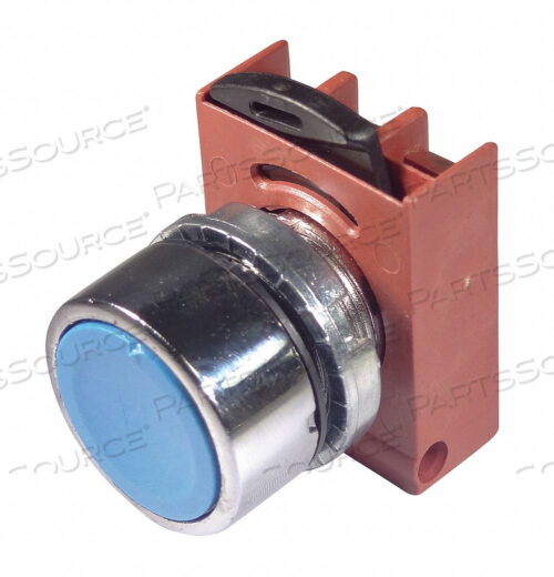 H7001 NON-ILLUM PUSH BUTTON OPERATOR 22MM BLUE