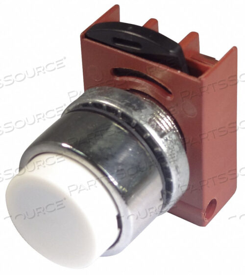 H7001 NON-ILLUM PUSH BUTTON OPERATOR WHITE