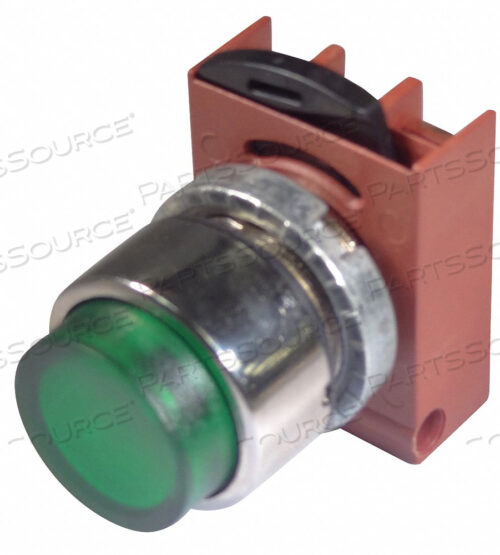 ILLUM PUSH BUTTON OPERATOR 22MM GREEN