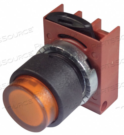 КНОПОЧНЫЙ ОПЕРАТОР ILLUM 22 ММ ОРАНЖЕВЫЙ