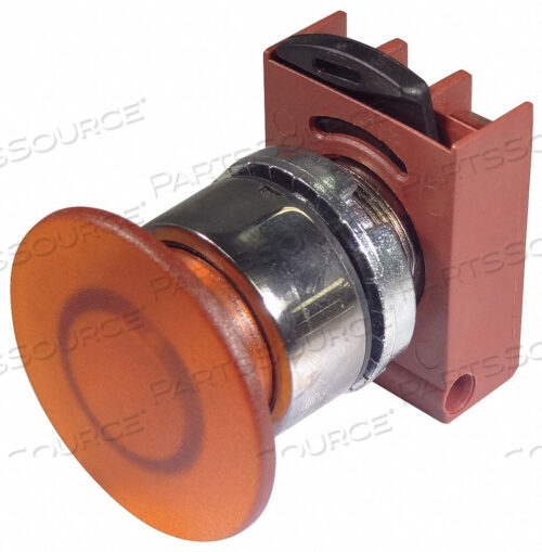 ILLUM PUSH BUTTON OPERATOR 22MM ORANGE