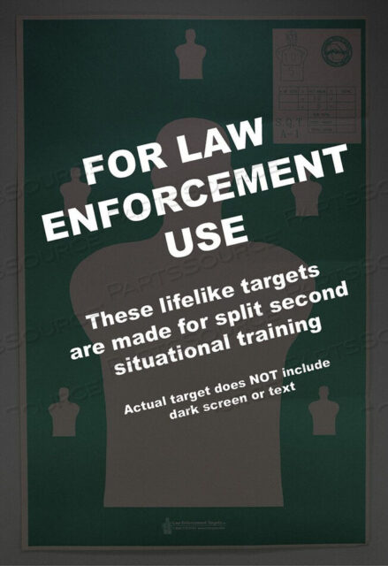 OEM#: SQTA-1NS-50МИШЕНЬ ОБЩЕСТВЕННОЙ БЕЗОПАСНОСТИ ДЖОРДЖИИ PK50 от LE Targets
