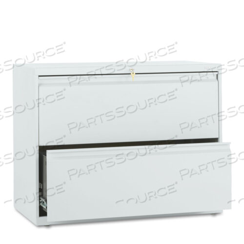 БОКОВАЯ ПАПКА BRIGADE 800 SERIES, 2 ЯЩИКА ДЛЯ ПАП ФОРМАТА LEGAL/LETTER, СВЕТЛО-СЕРАЯ, 36 X 18 X 28