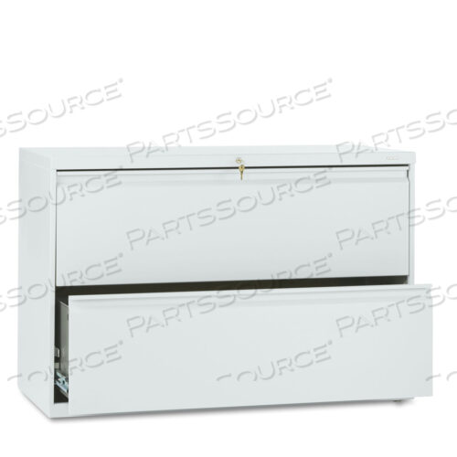 БОКОВАЯ ПАПКА BRIGADE 800 SERIES, 2 ЯЩИКА ДЛЯ ПАП ФОРМАТА LEGAL/LETTER, СВЕТЛО-СЕРАЯ, 42 X 18 X 28