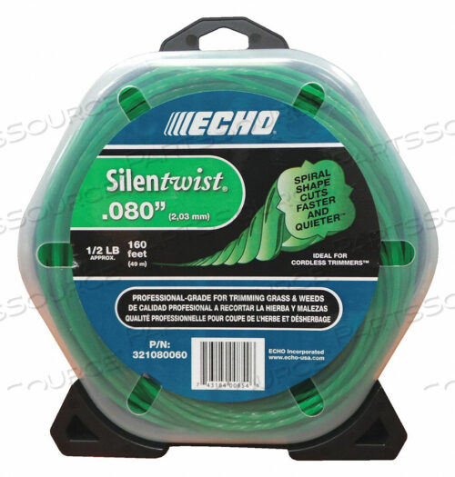 OEM#: 321080060ТРИММЕРНАЯ ЛЕСКА 160 ФУТОВ Д 0,080 ДИАМЕТРОМ от Echo
