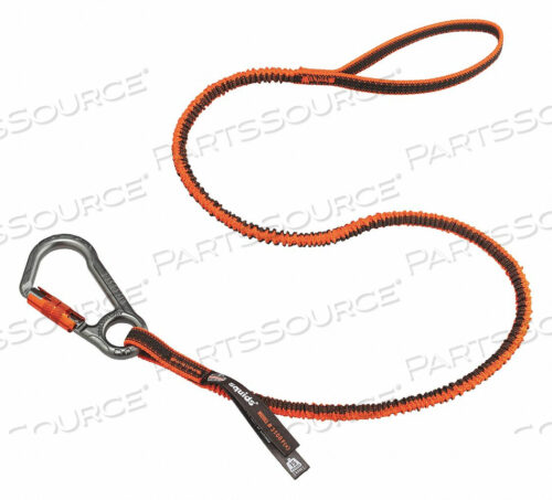 OEM#: 3108F(X)TOOL LANYARD ORANGE CARABINER HARDWARE от Ergodyne