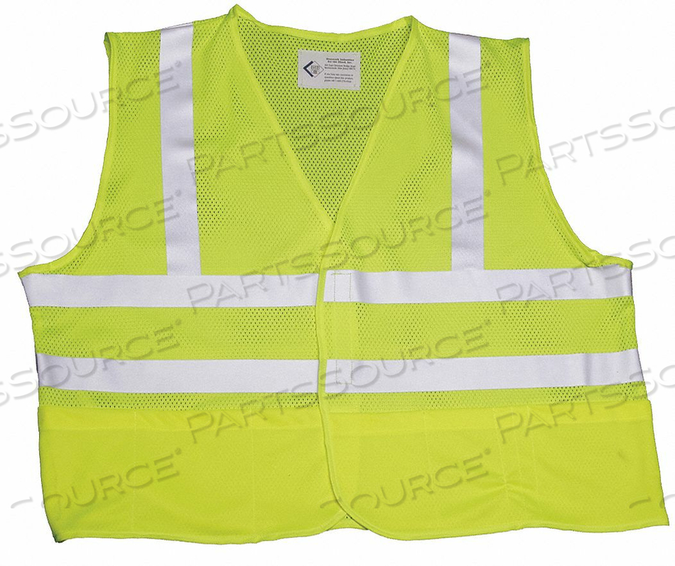 OEM#: 8415-01-598-4870ЖИЛЕТ HI-VIS ДЛЯ ОБЪЕМА ГРУДИ 46-50 от Ability One