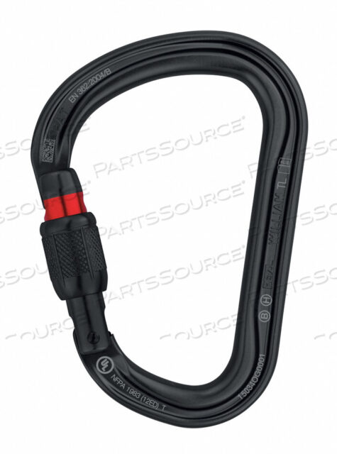 OEM#: M36A SLNCARABINER BLACK SCREW-LOCK TYPE от Petzl