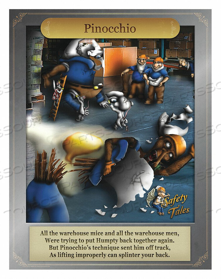 OEM#: 31P-201-01ПЛАКАТ ПО БЕЗОПАСНОСТИ 21 H 27 W от Mancomm