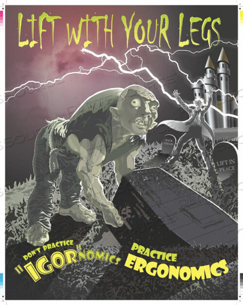 OEM#: 31P-005-ELSAFETY ПЛАКАТ 21 H 27 W от Mancomm