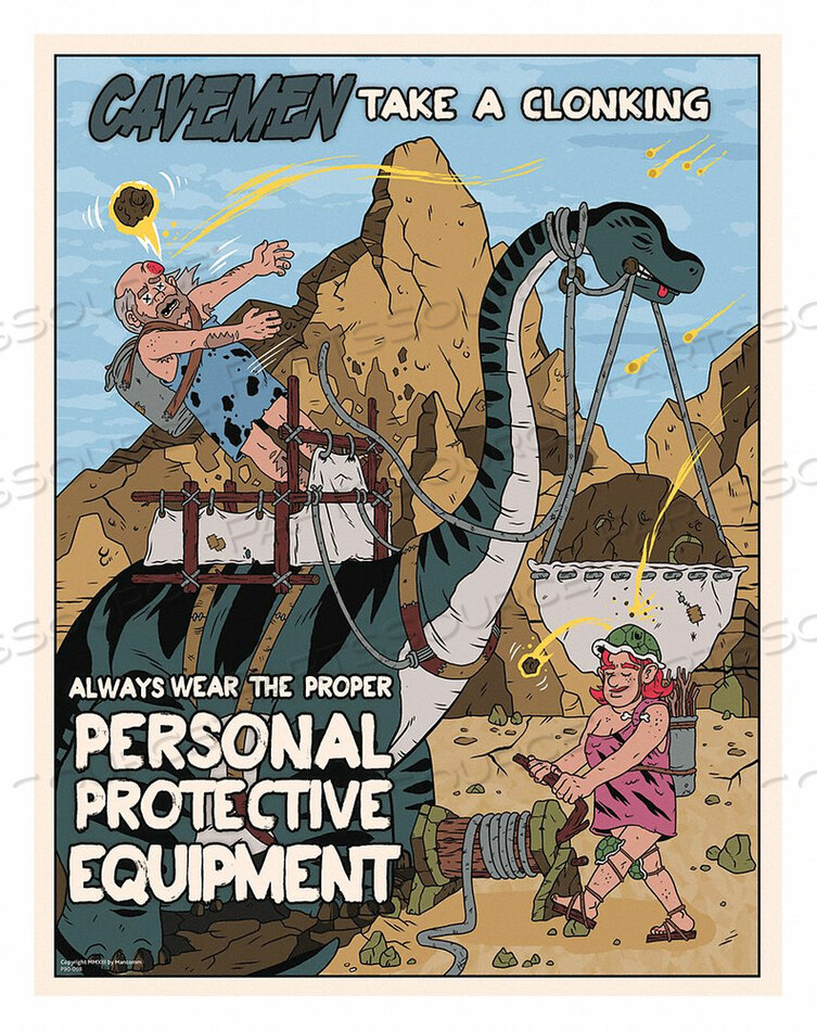 OEM#: 31P-614-01ПЛАКАТ ПО БЕЗОПАСНОСТИ 12 H 16 W от Mancomm