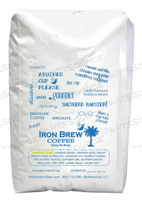 OEM#: C-1CT5BRCOFFEE BREAKFAST ROAST CAFF GROUND от Iron Brew Coffee