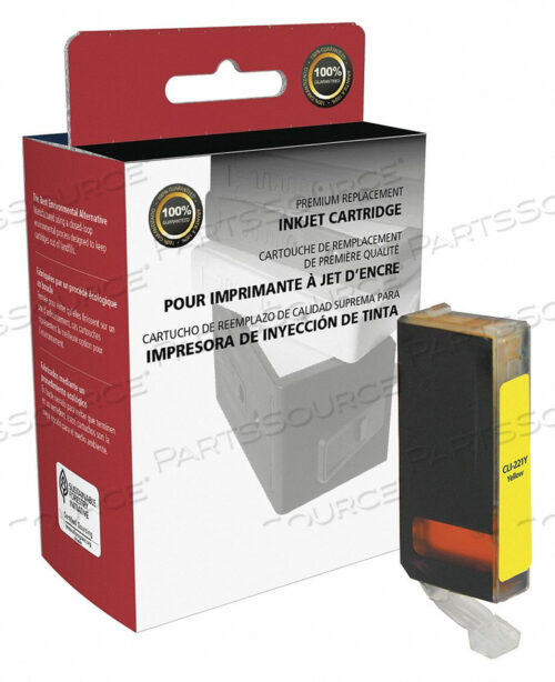 OEM#: CIG-2949B001INK CARTRIDGE YELLOW ВОССТАНОВЛЕННЫЙ Clover