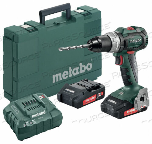 OEM#: SB 18 LT BL 2.0AHCORDLESS HAMMER DRILL/DRIVER KIT 18.0V by Metabo