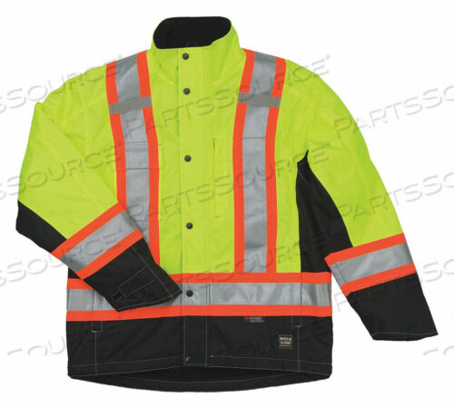OEM#: S24511HI-VIS PARKA FLO GREEN 2XL SIZE by Tough Duck