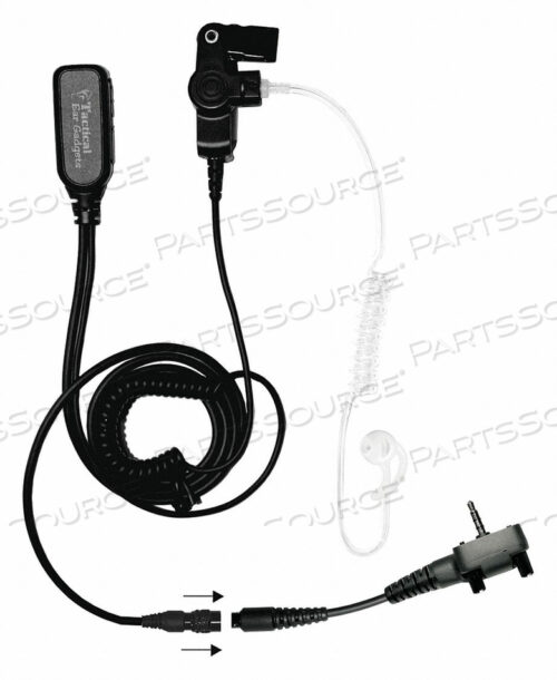 OEM#: EP1322QRДЛИННЫЙ ТРУБЧАТЫЙ ПЕТЛЕВОЙ МИКРОФОН ЧЕРНЫЙ с подключением наушников