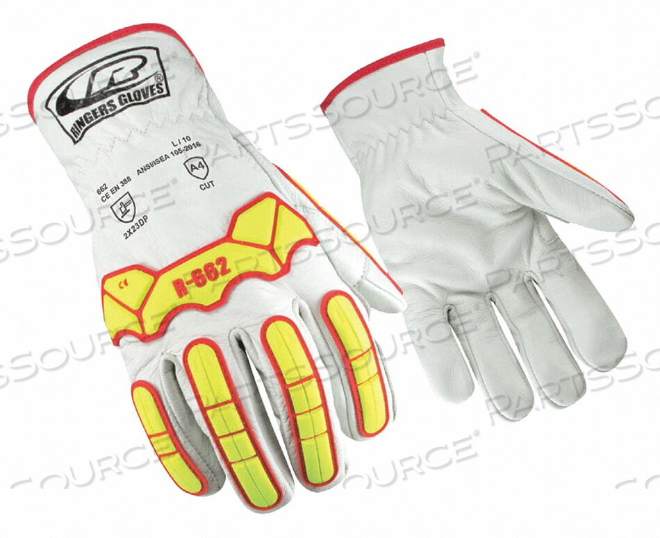 OEM#: 662ПЕРЧАТКИ УДАРОПРОЧНЫЕ РАЗМЕР XL PR от Ringers Gloves