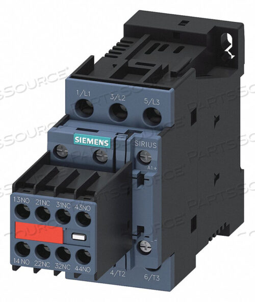 OEM#: 3RT20261FB443MA0КОНТАКТОР, НЕРЕВЕРСИВНЫЙ, 3P, 25A, 24VDC от Siemens