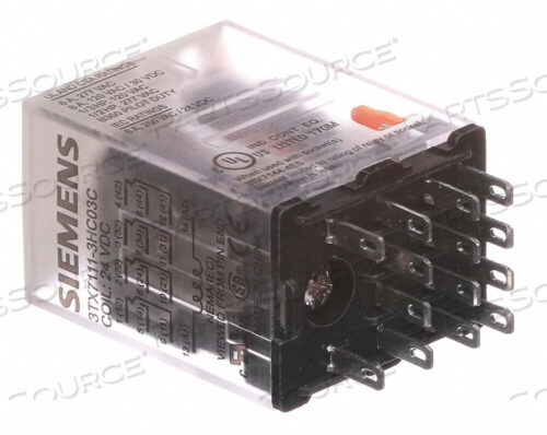 OEM#: 3TX7111-3HC03CPLUG-IN RELAY 4PDT 6A 24VDC от Siemens
