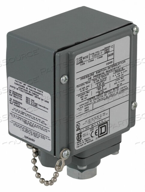 OEM#: 9012GBW1ДАТЧИК ДАВЛЕНИЯ 13 ДО 425 PSI МЕМБРАНА от Square D