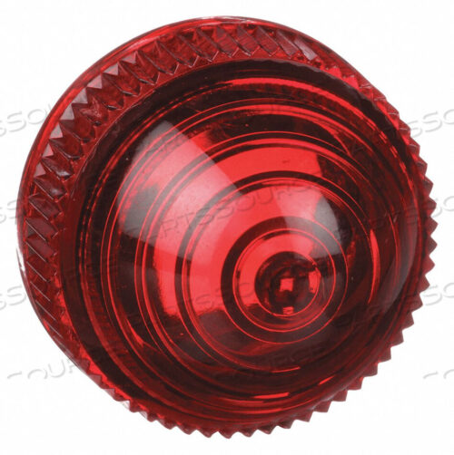 OEM#: 9001R9ЛИНЗА КОНТРОЛЬНОЙ ЛАМПЫ 30 ММ КРАСНАЯ ПЛАСТИКОВАЯ от APC / American Power Conversion